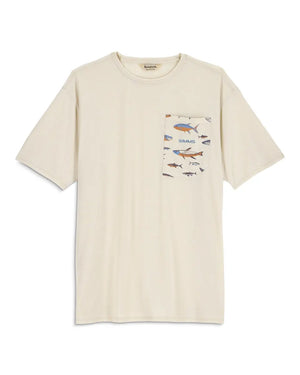 Simms M's Harbor Lightweight Pocket T-Shirt