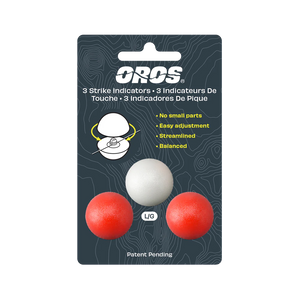 Oros Strike Indicator 3-Pack - Red/White