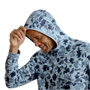 Orvis M's Sun Defense Printed Hoodie