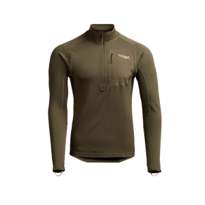 Sitka M's Core Midweight Zip-T - Solid Color