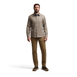 Sitka M's Bridger Camo LS Flannel - DQ
