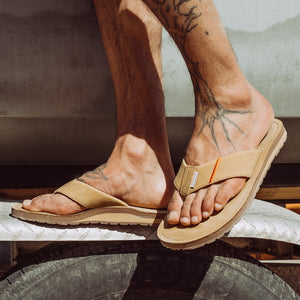 Grundéns M's Mudflats Leather Sandal