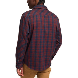 Howler Brothers Harker's Flannel - Barrett Plaid : Burgundy