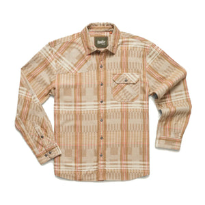 Howler Brothers Harker's Flannel - Conor Plaid : Natural