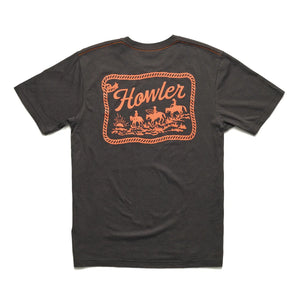 Howler Brothers Blended T-Shirt - Howler Posse: Antique Black
