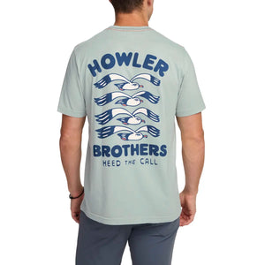 Howler Brothers Cotton T - Flocka Seagull