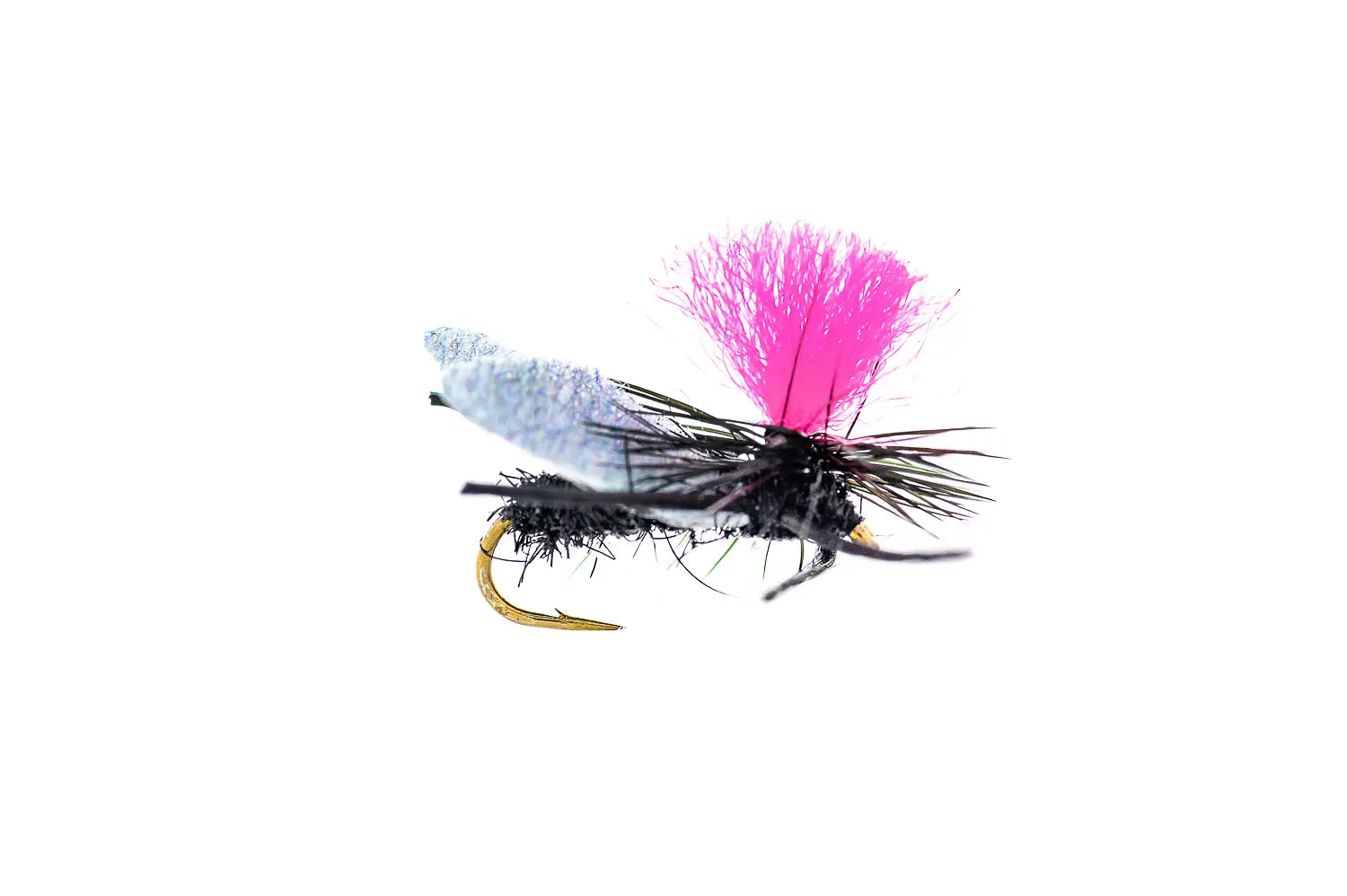 Montana Fly Company Silverman's Sparkle Flying Ant - Black (3-Pack)