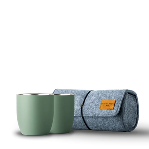 High Camp Flasks Parkside Tumbler 2-Pack w/Case