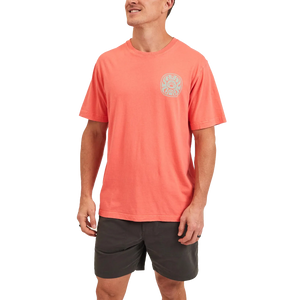 Howler Brothers Cotton T - Crab Idol : Coral