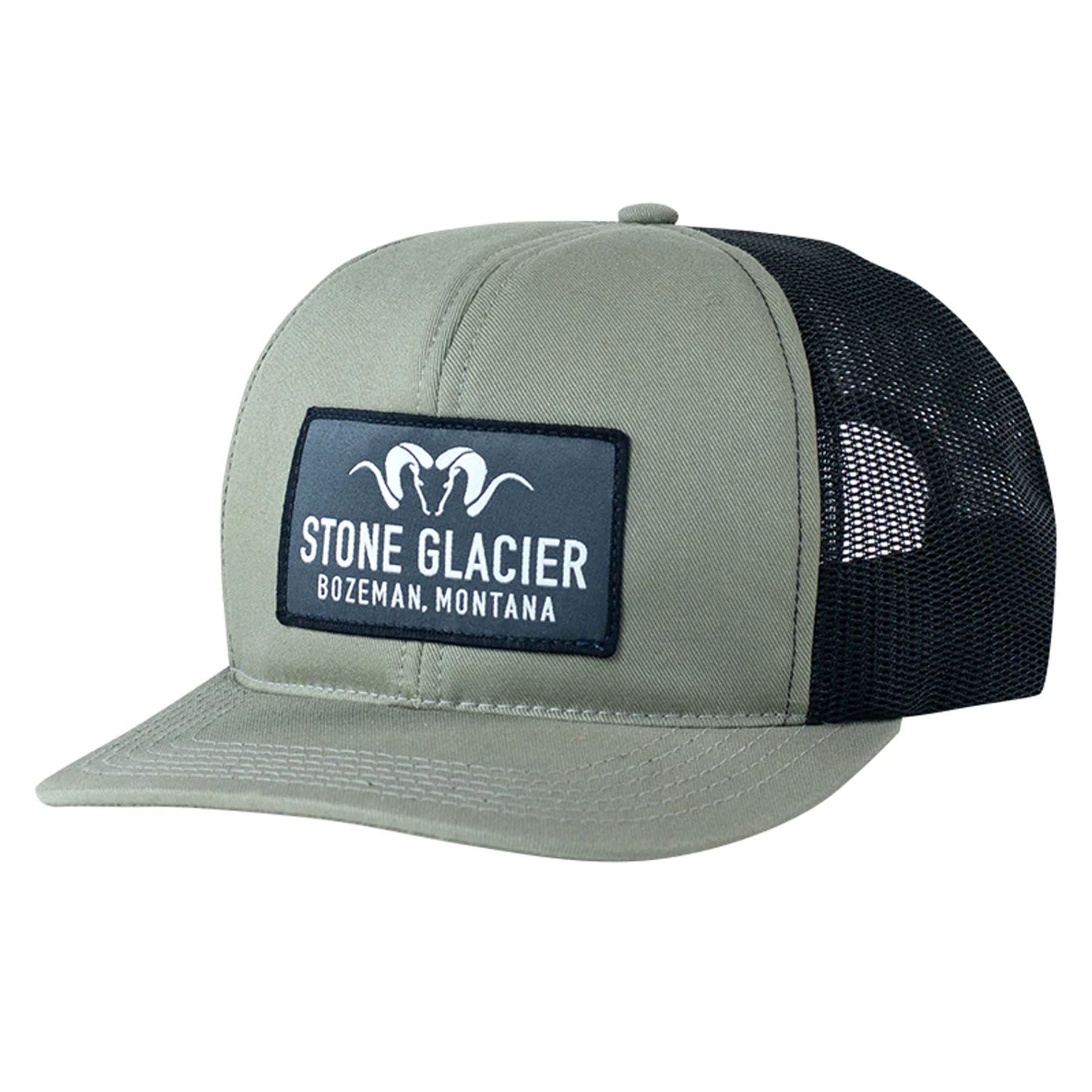 Stone Glacier Montana Patch Hat