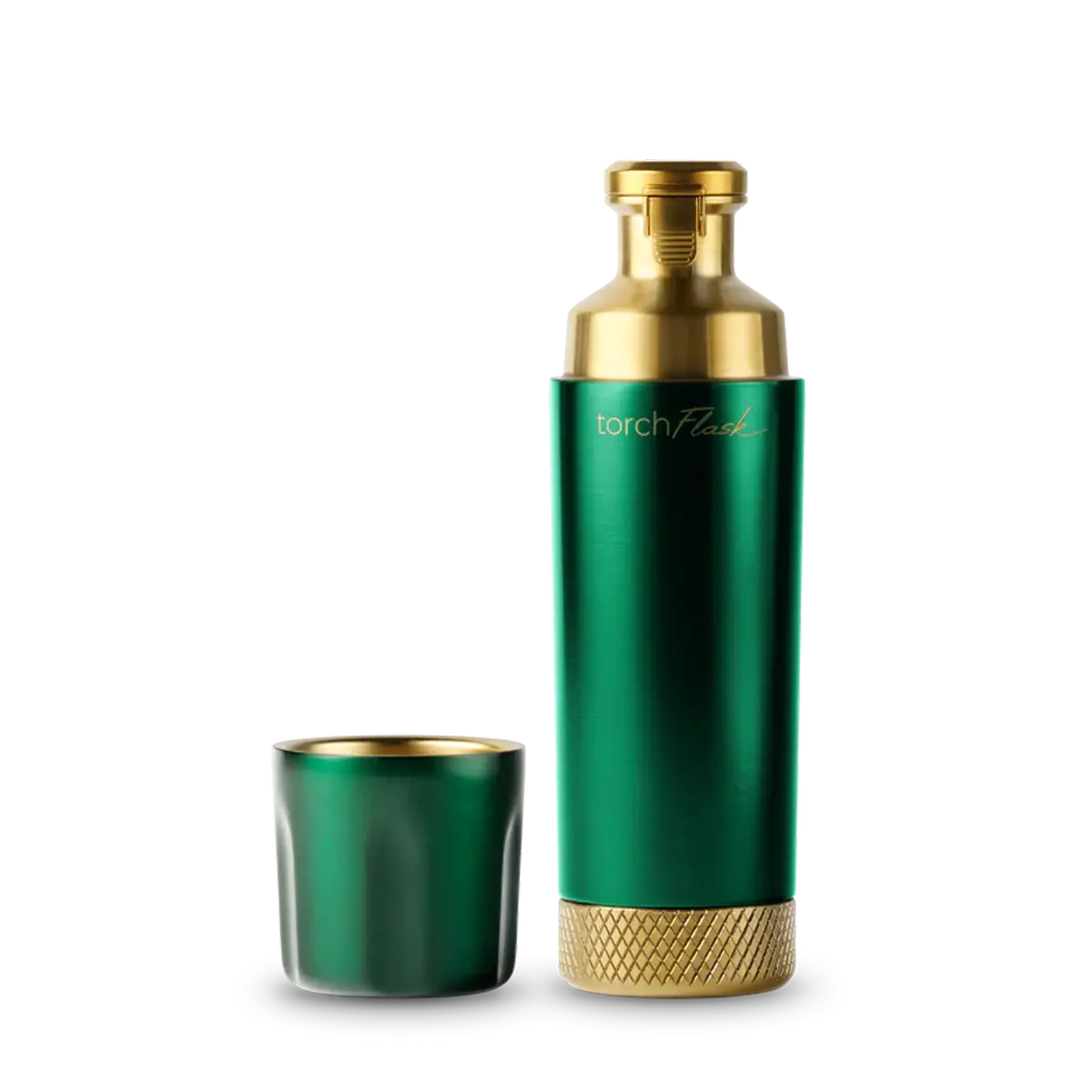 High Camp Flasks Torch Flask 9oz Flip Lid