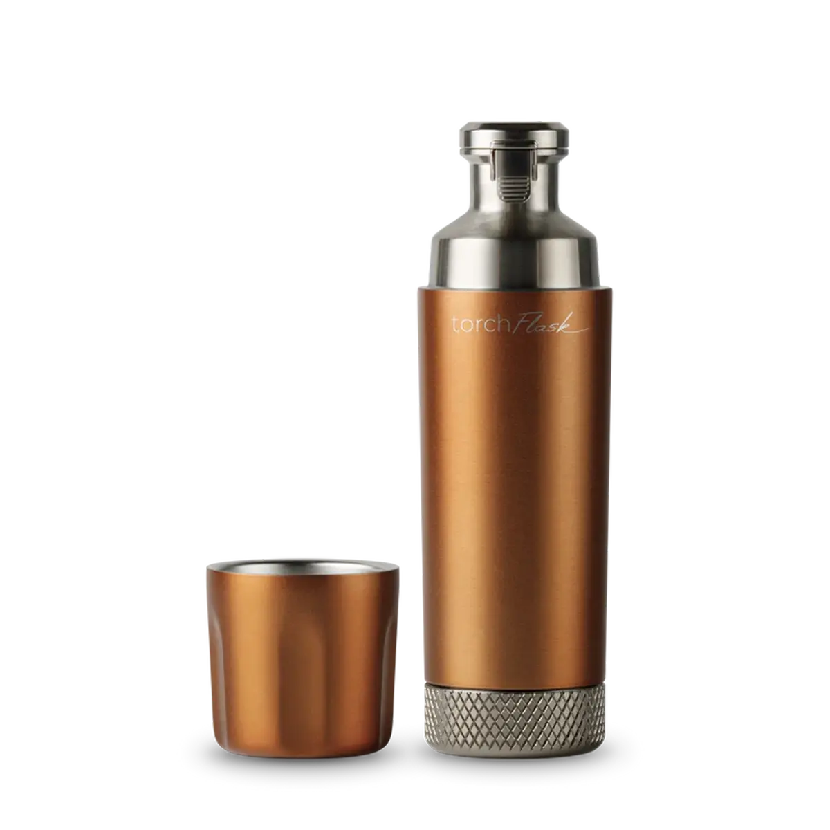 High Camp Flasks Torch Flask 9oz Flip Lid