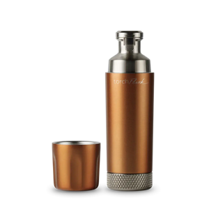 High Camp Flasks Torch Flask 9oz Flip Lid