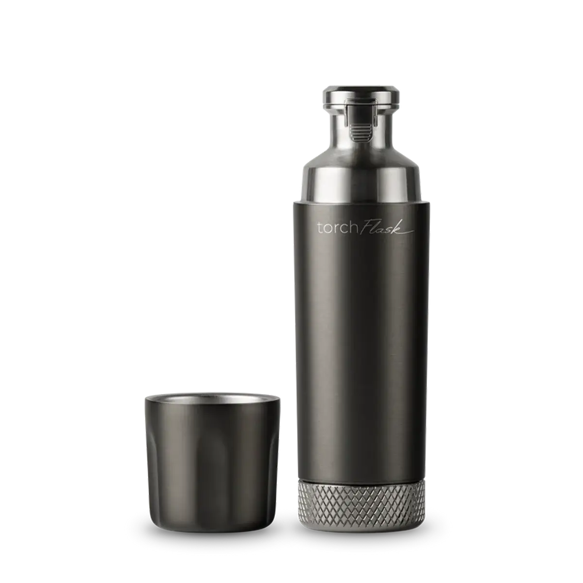 High Camp Flasks Torch Flask 9oz Flip Lid