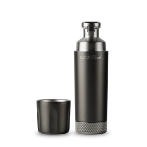 High Camp Flasks Torch Flask 9oz Flip Lid
