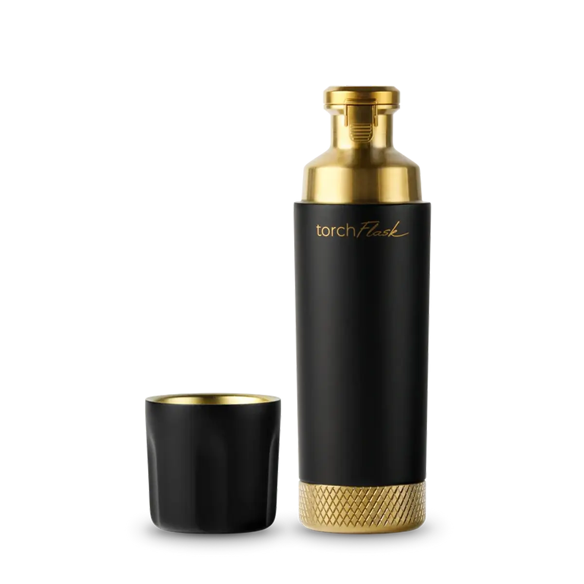 High Camp Flasks Torch Flask 9oz Flip Lid