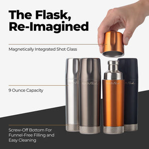 High Camp Flasks Torch Flask 9oz