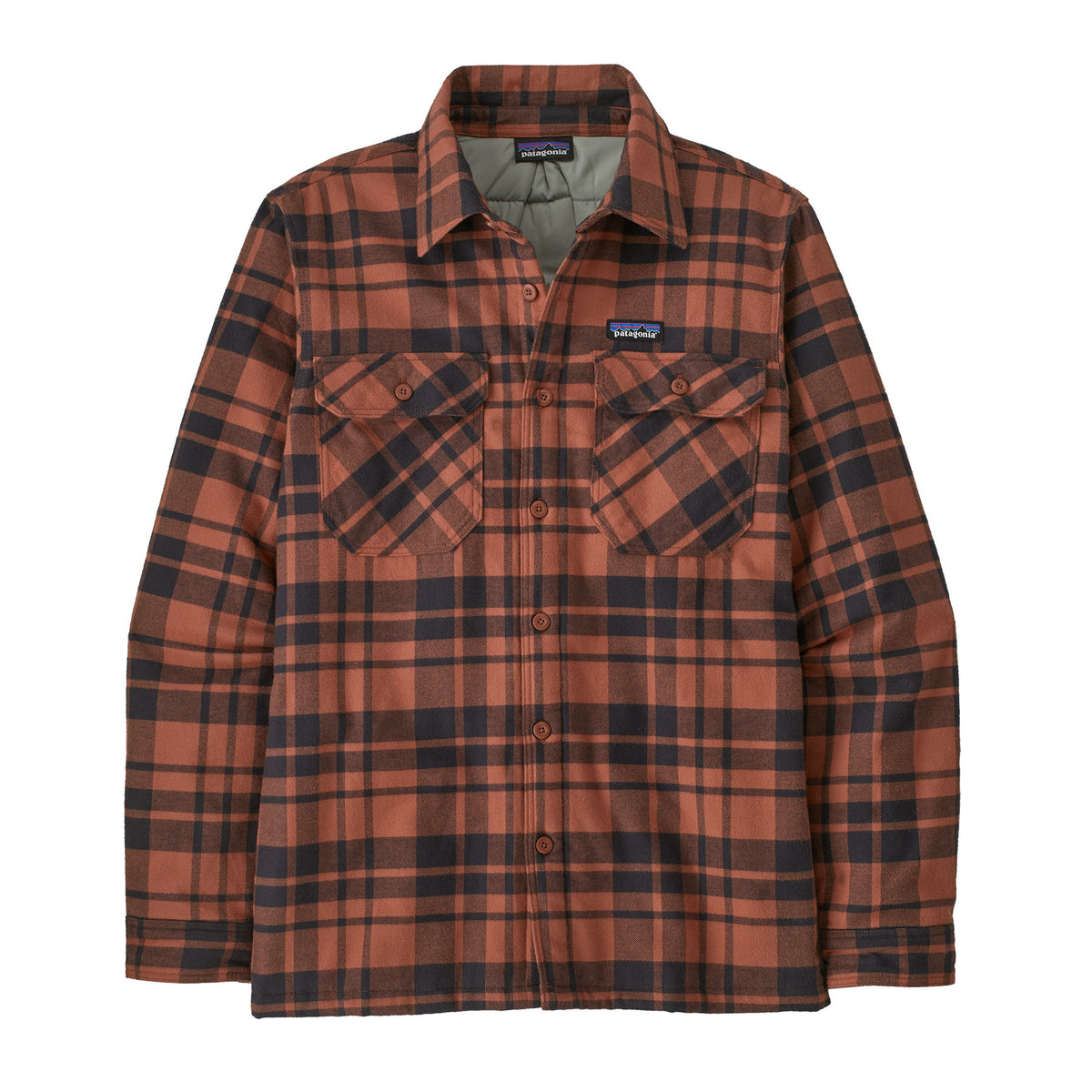 Patagonia M's Insulated Organic Cotton Midweight Fjord Flannel Shirt