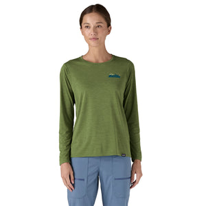 Patagonia W's L/S Capilene Cool Daily Graphic Shirt - Waters - DQ