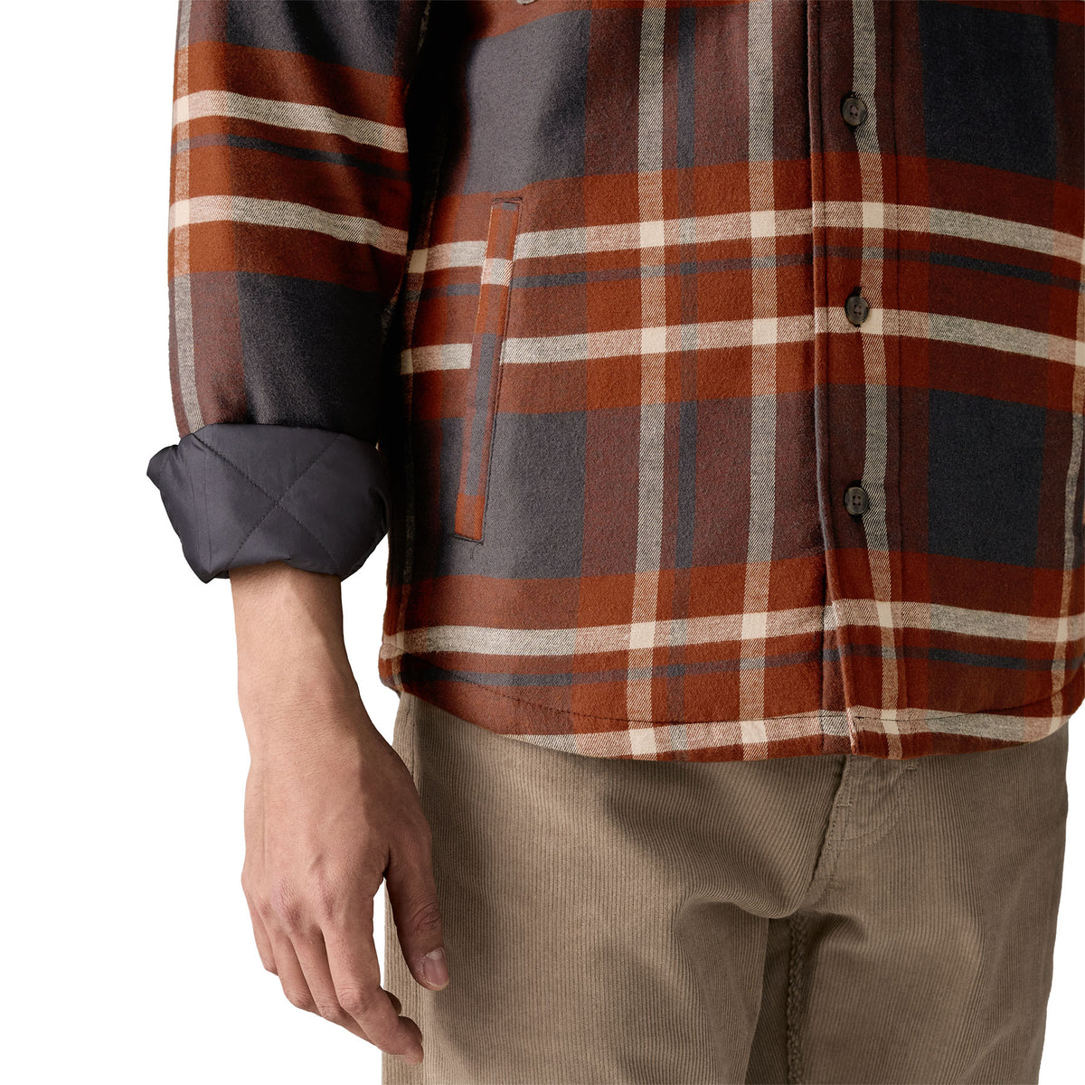 Patagonia M's Lightweight Insulated Fjord Flannel Shirt