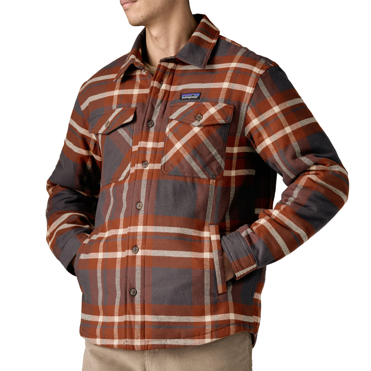 Patagonia M's Lightweight Insulated Fjord Flannel Shirt
