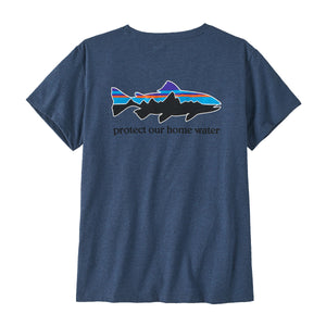 Patagonia W's Home Water Trout Pocket Responsibili-Tee