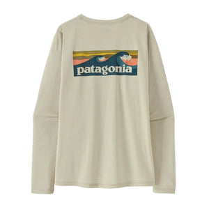 Patagonia W's L/S Capilene Cool Daily Shirt - Boardshort Logo