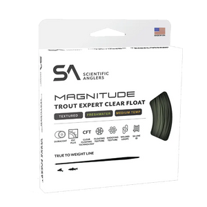 Scientific Anglers Magnitude Textured Trout Expert Clear Tip Float Fly Line
