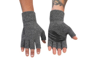 Simms Wool Half Finger Glove