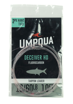Umpqua Deceiver HD Tarpon Leader with Pink Fluorocarbon Shock