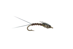 Montana Fly Company Juan's Tungsten Splitback Shady - BWO (3-Pack)