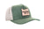 Fin & Fire Logo Hat: Army Olive/Tan