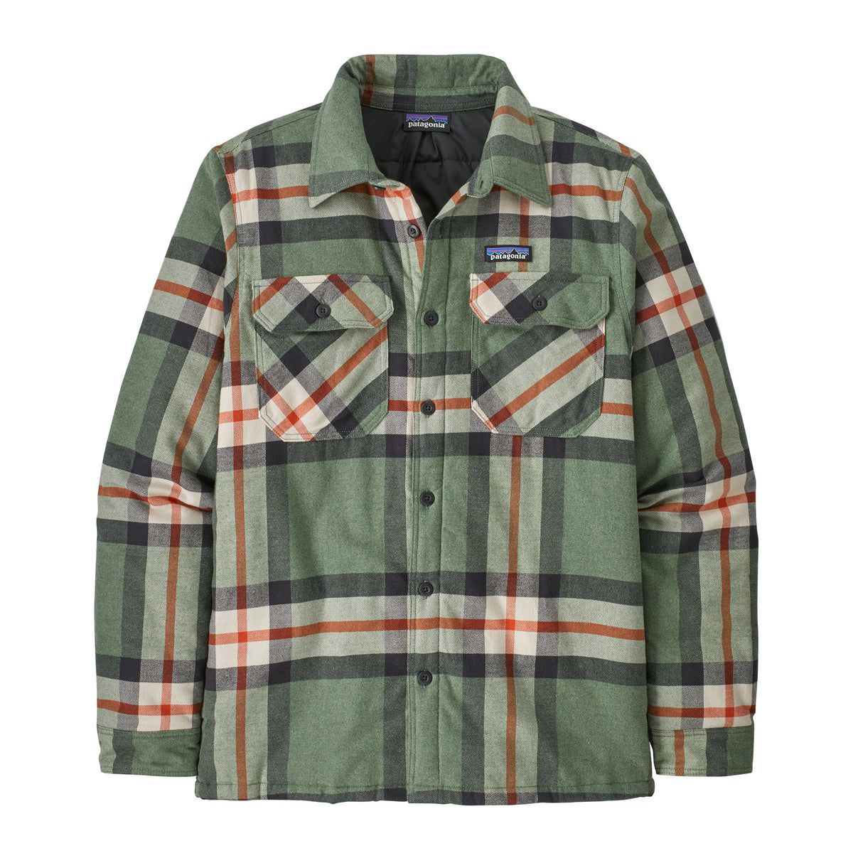 Patagonia M's Insulated Organic Cotton Midweight Fjord Flannel Shirt