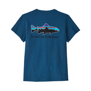 Patagonia W's Home Water Trout Pocket Responsibili-Tee
