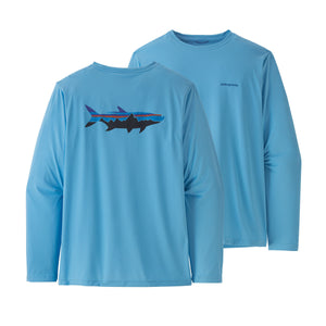 Patagonia M's L/S Capilene Cool Daily Fish Graphic Shirt