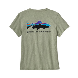 Patagonia W's Home Water Trout Pocket Responsibili-Tee