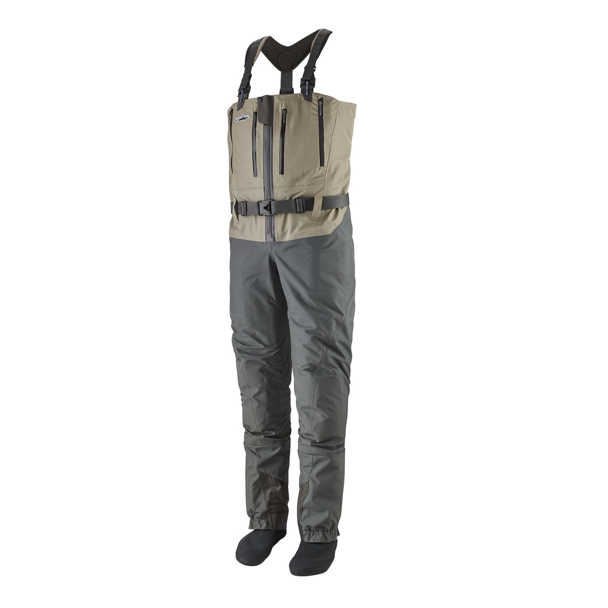 Patagonia M's Swiftcurrent Expedition Zip-Front Waders | River Rock Green - DQ
