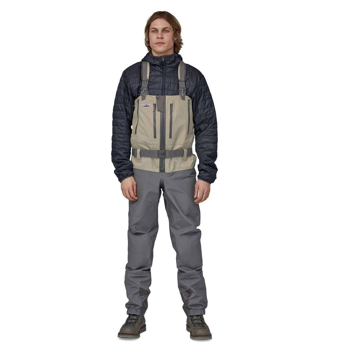 Patagonia M's Swiftcurrent Expedition Zip-Front Waders | River Rock Green - DQ