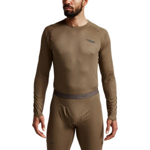 Sitka Core Lightweight Crew LS - Solid