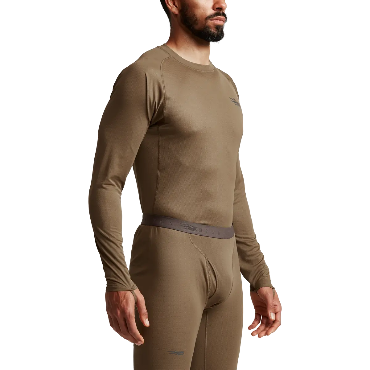 Sitka Core Lightweight Crew LS - Solid