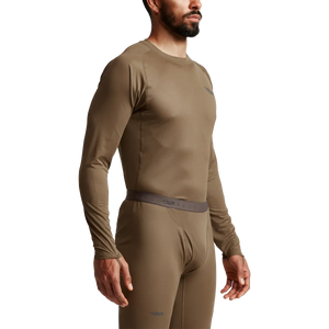 Sitka Core Lightweight Crew LS - Solid