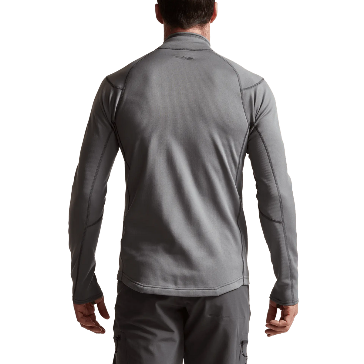 Sitka M's Core Midweight Zip-T - Solid Color