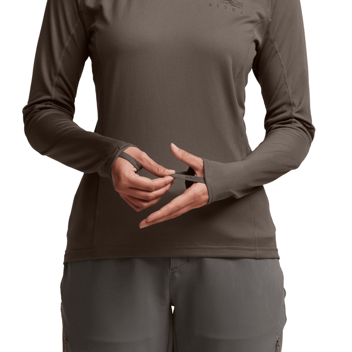 Sitka Womens Core Lightweight Crew LS - Solid