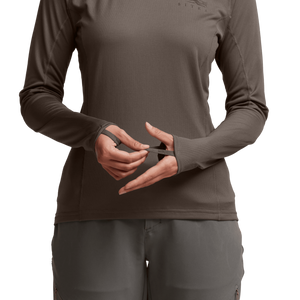 Sitka Womens Core Lightweight Crew LS - Solid