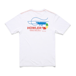 Howler Brothers Cotton T - Skrimp : Vintage White