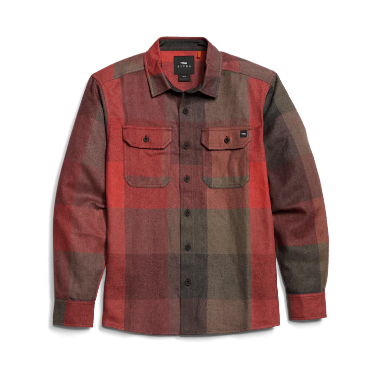 Sitka Hardwood Heavy Weight Flannel
