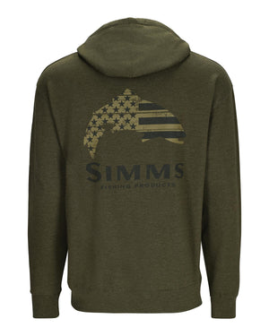 Simms Wooden Flag Trout Hoody