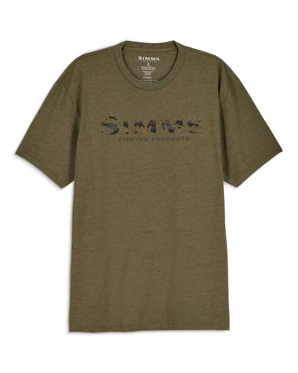 Simms M's Shroud Fill Logo T-Shirt