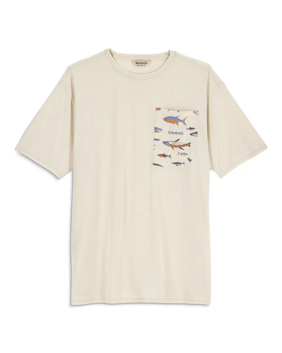 Simms M's Harbor Lightweight Pocket T-Shirt