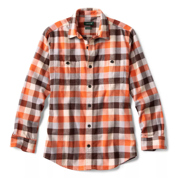 Orvis M's Perfect Flannel Shirt - Fin & Fire Fly Shop